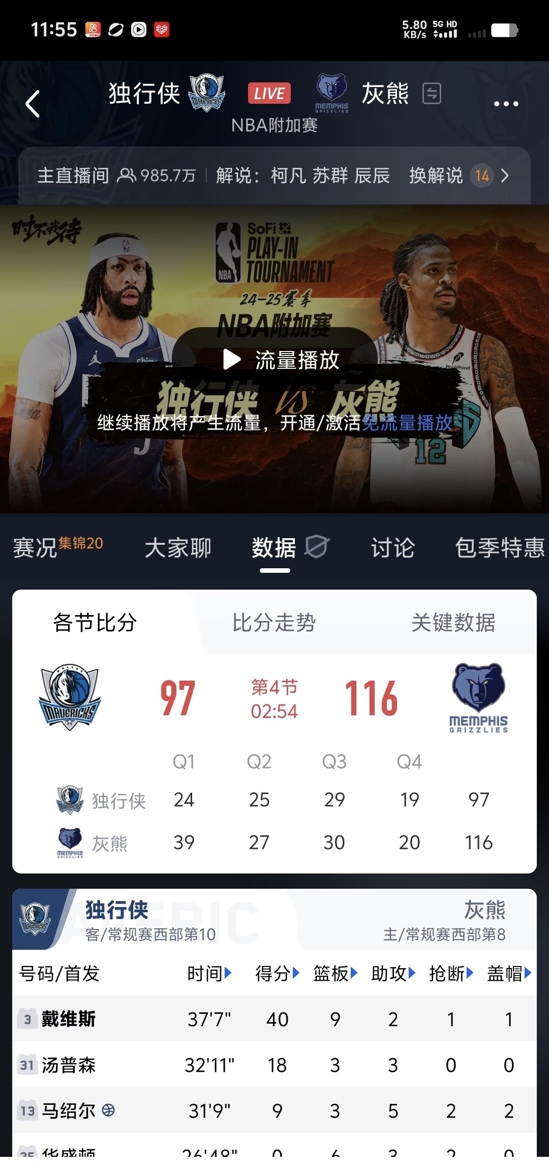 关于独行侠实力击败强敌，领跑榜首晋级的信息