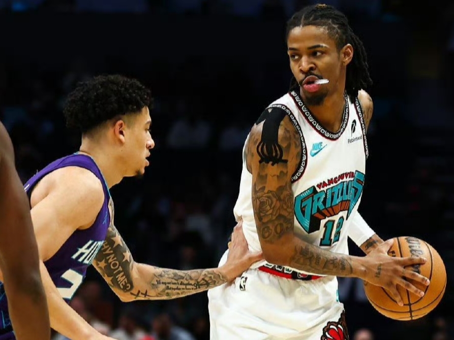 灰熊主场击败老鹰，莫兰特砍下30+9